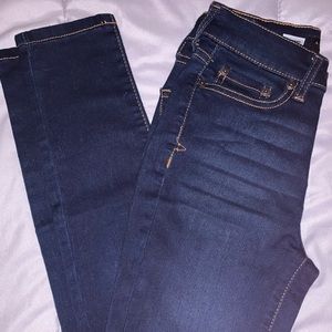 Aeropostale dark blue skinny jeans